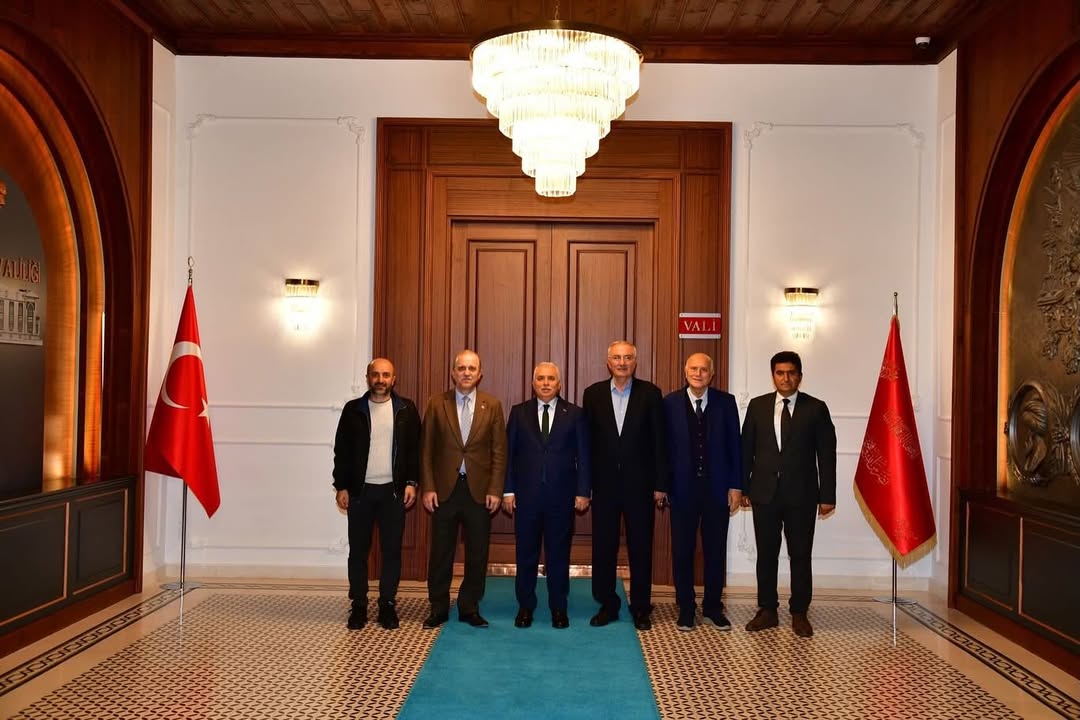 KUGVA Yönetimi Trabzon Valisi Aziz YILDIRIM'ı Ziyaret Etti