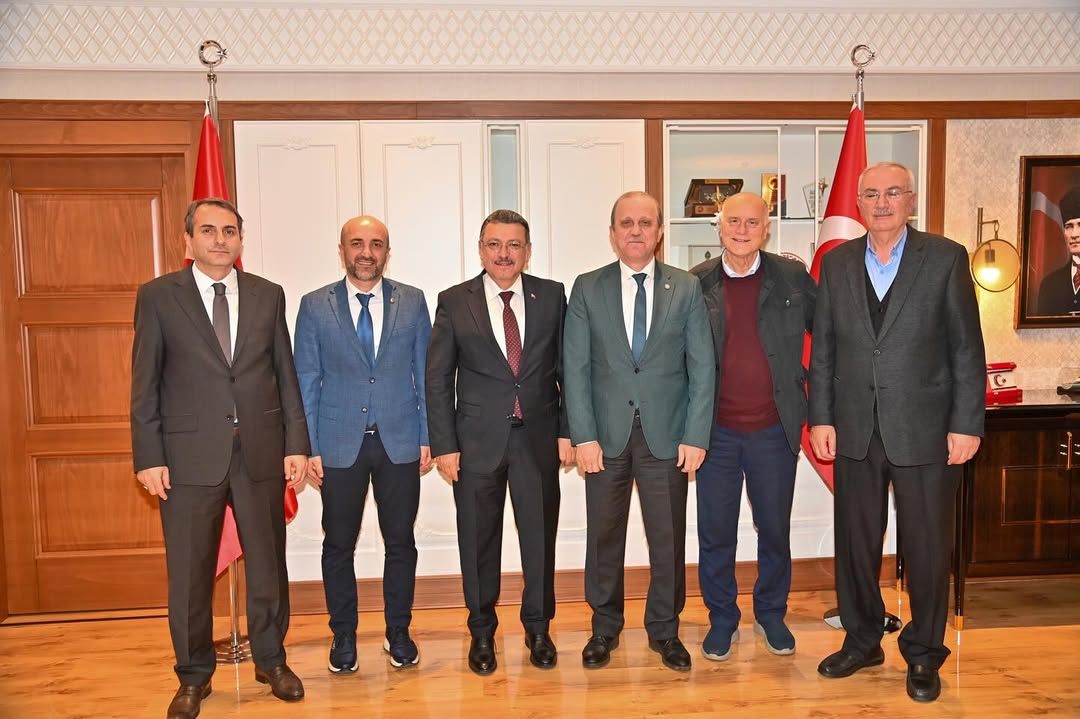 KUGVA olarak Trabzon Büyükşehir Belediye Başkanı Av. Ahmet Metin GENÇ'e ziyaret
